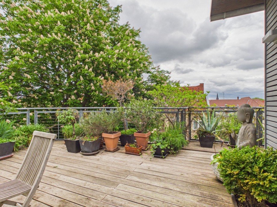 Terrasse Dachgeschosswohnung Berlin