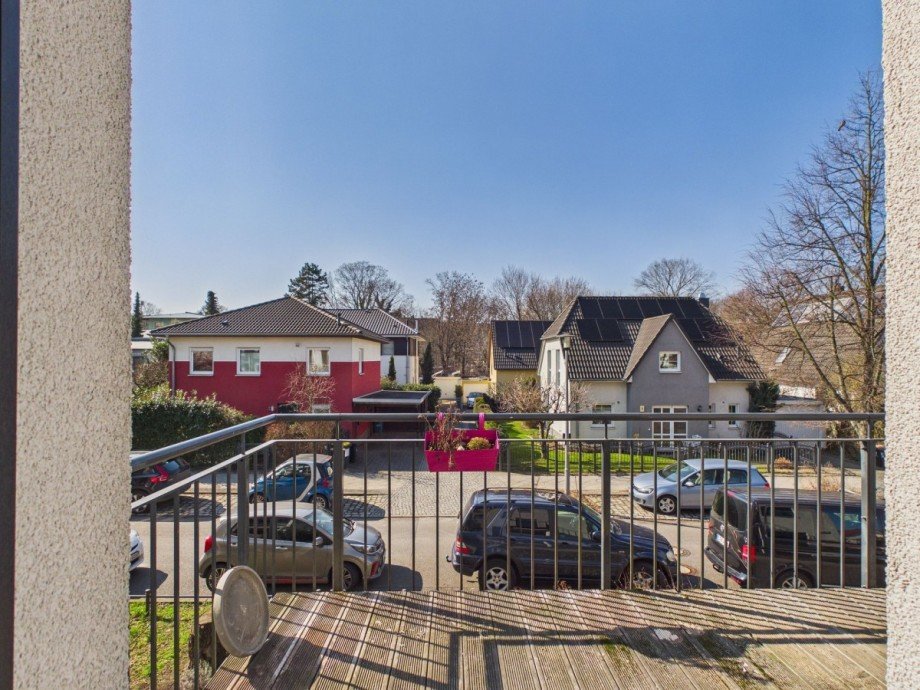 Balkonansicht Etagenwohnung Berlin