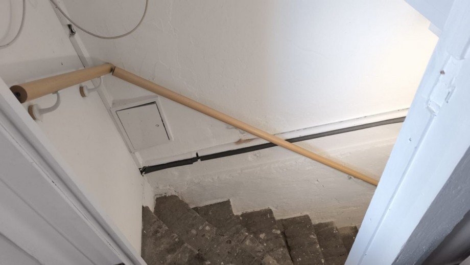Treppe in den Keller Erdgeschosswohnung Heidesee OT Dolgenbrodt