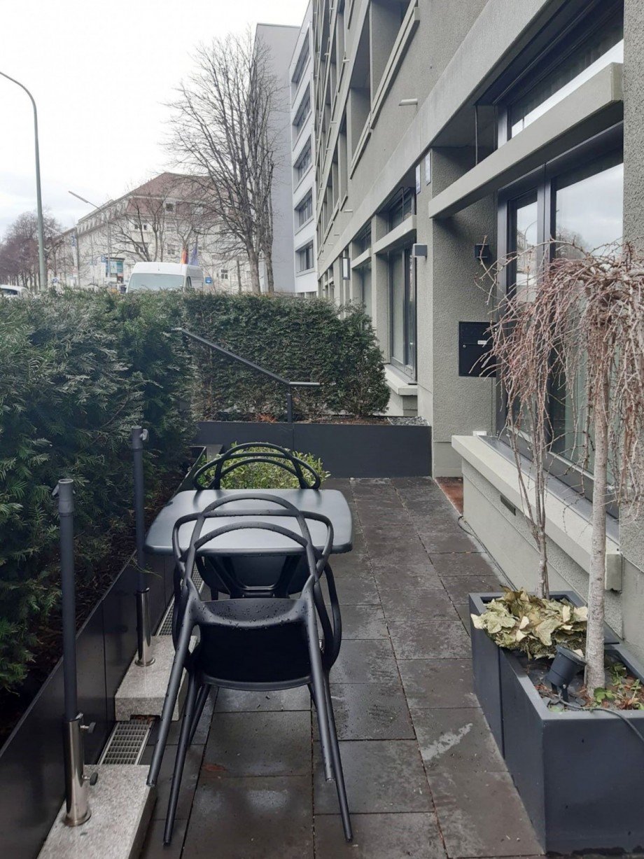 Vorgarten Erdgeschosswohnung M�nchen