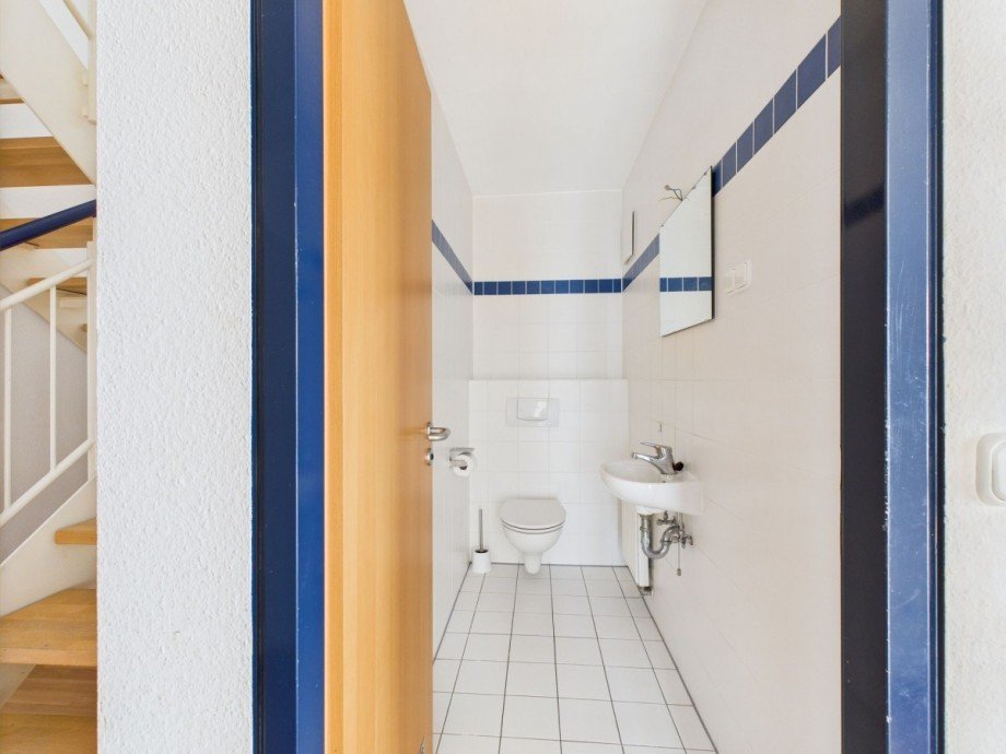 G�ste-WC unten Maisonettewohnung Berlin