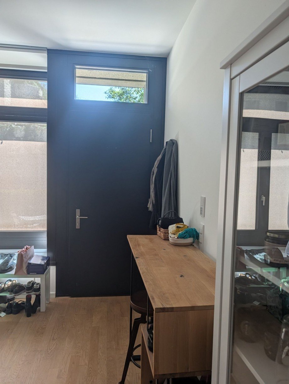 Eingangsbereich mit Garderobe Erdgeschosswohnung M�nchen